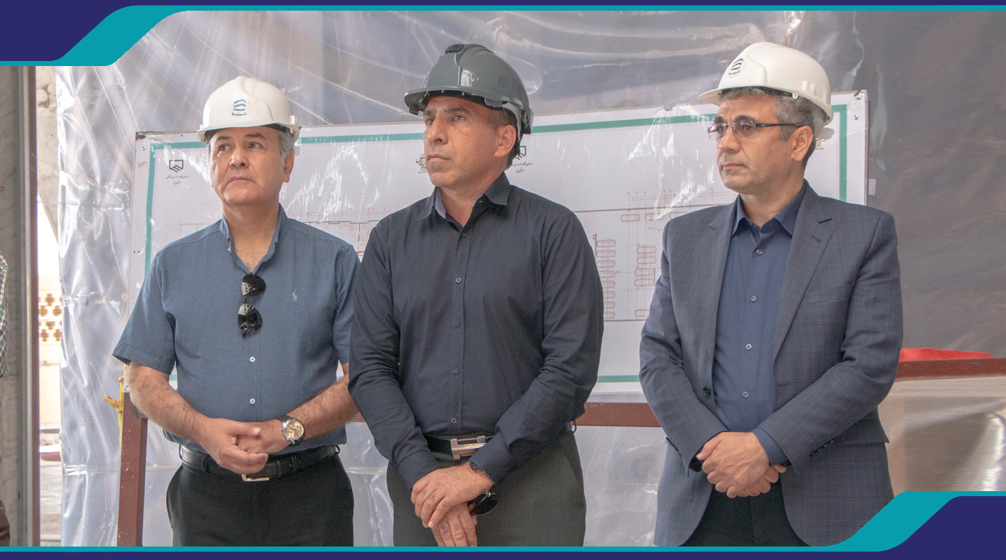 برگزاری بازدید آموزشی مهندسین مکانیک از پروژه ساختمان مرکزی سازمان