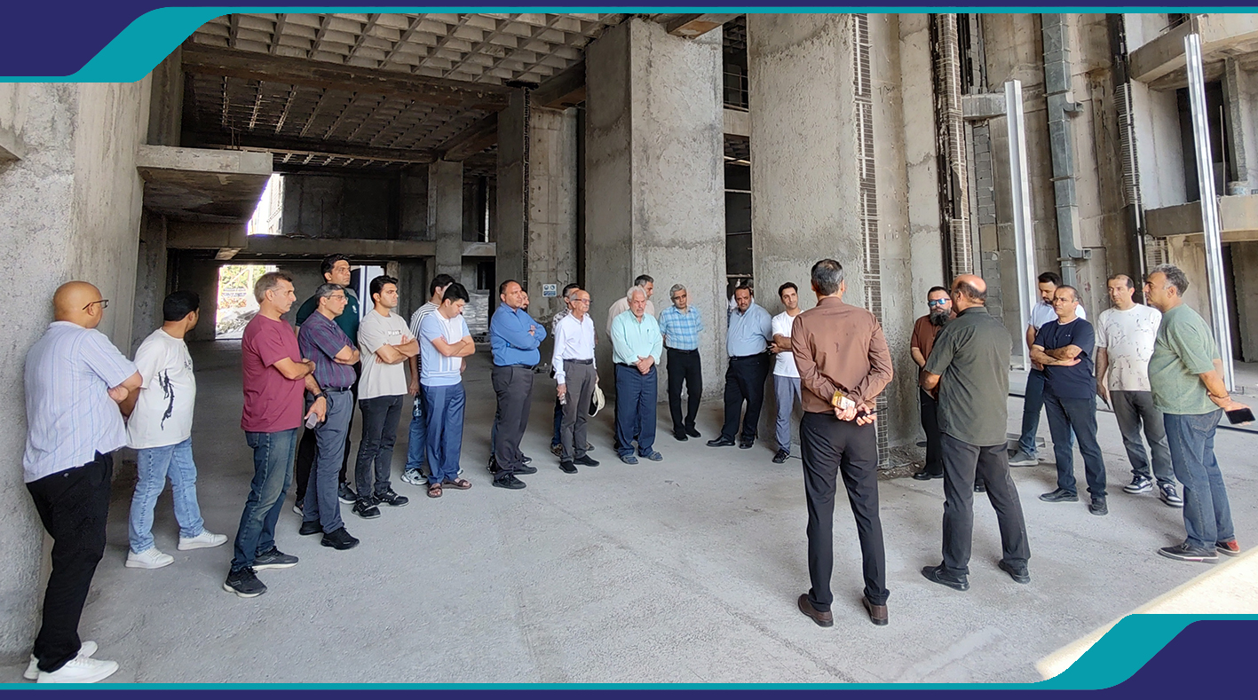 بازدید تخصصی مجریان ذی‌صلاح و سازندگان حرفه‌ای استان یزد از پروژه‌های شاخص جزیره کیش