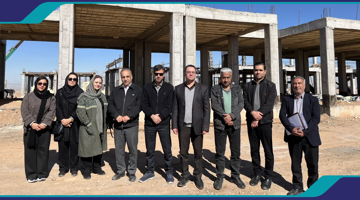 برگزاری سیزدهمین جلسه کارگروه مصالح در قالب بازدید از پروژه پردیس زندگی 