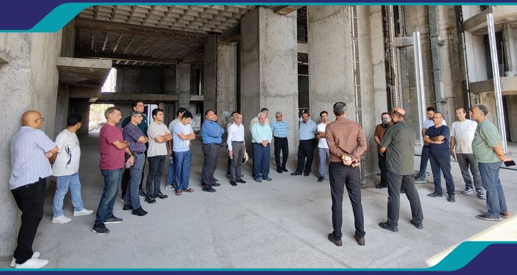 بازدید تخصصی مجریان ذی‌صلاح و سازندگان حرفه‌ای استان یزد از پروژه‌های شاخص جزیره کیش