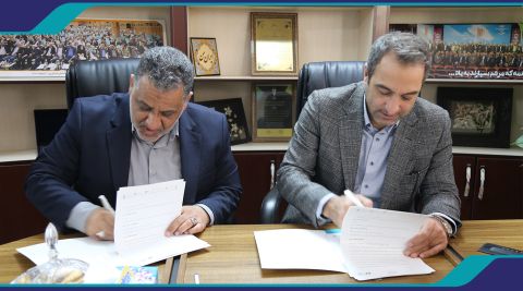 امضای تفاهمنامه همکاری میان سازمان نظام مهندسی ساختمان استان یزد و شهرک کاریزبوم کوثر یزد
